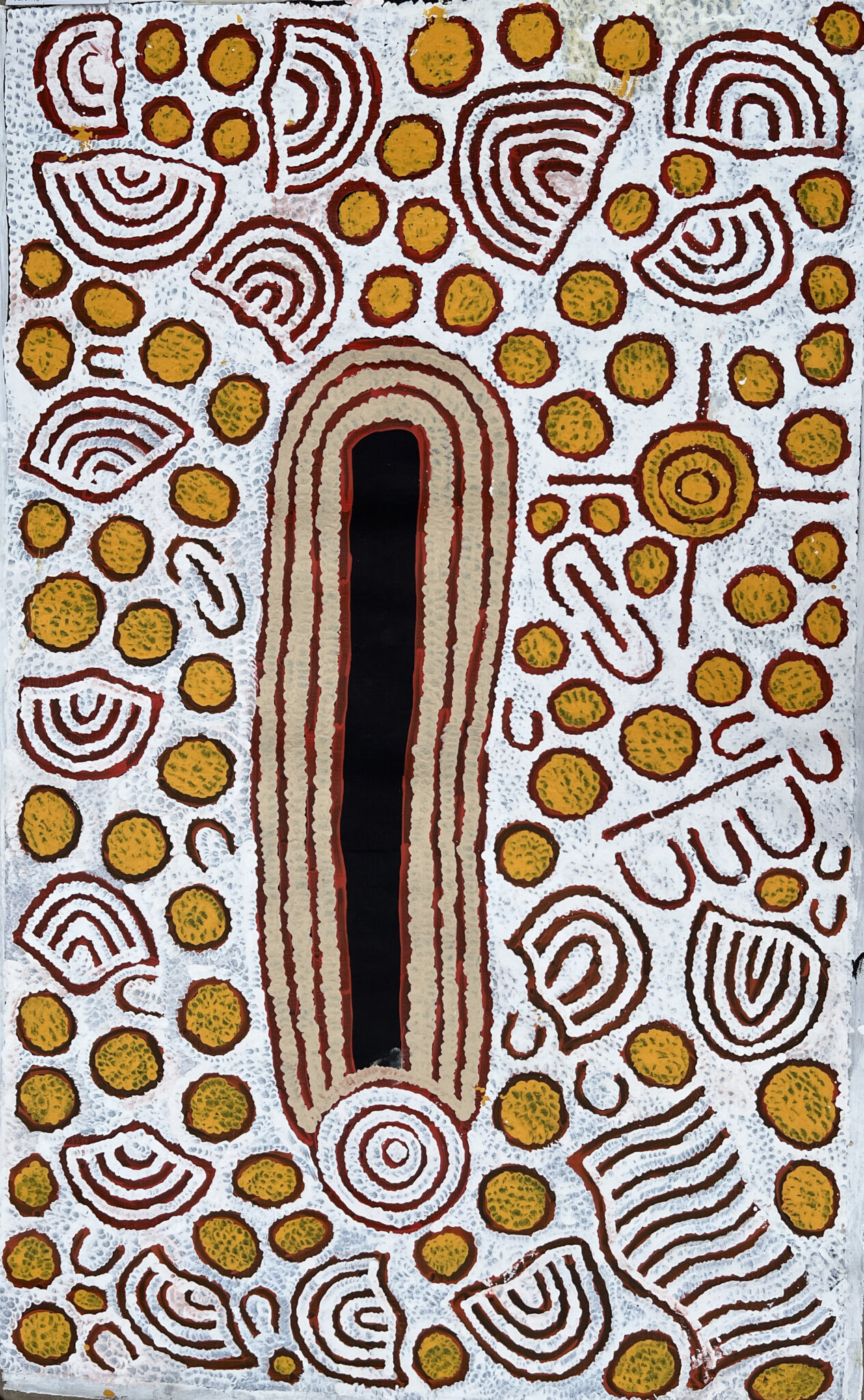 Barbara Reid Nungurrayi - Ceremonia narodzin – opowieść o jedzeniu / Birth Ceremony – Bush Tucker Dreaming