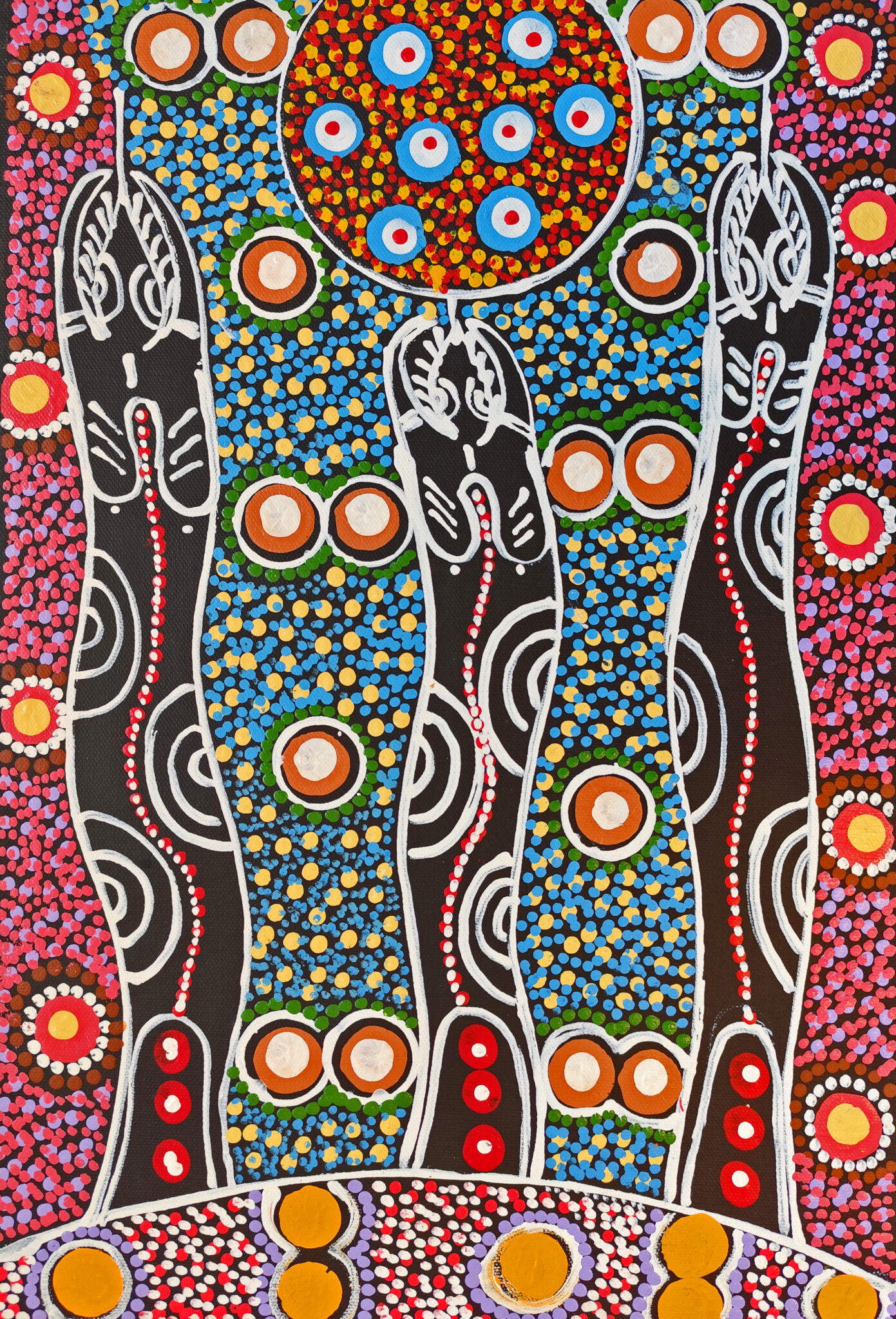 Cindi Wallace Nungarrayi - Opowieść o Siostrach / Dreaming Sisters