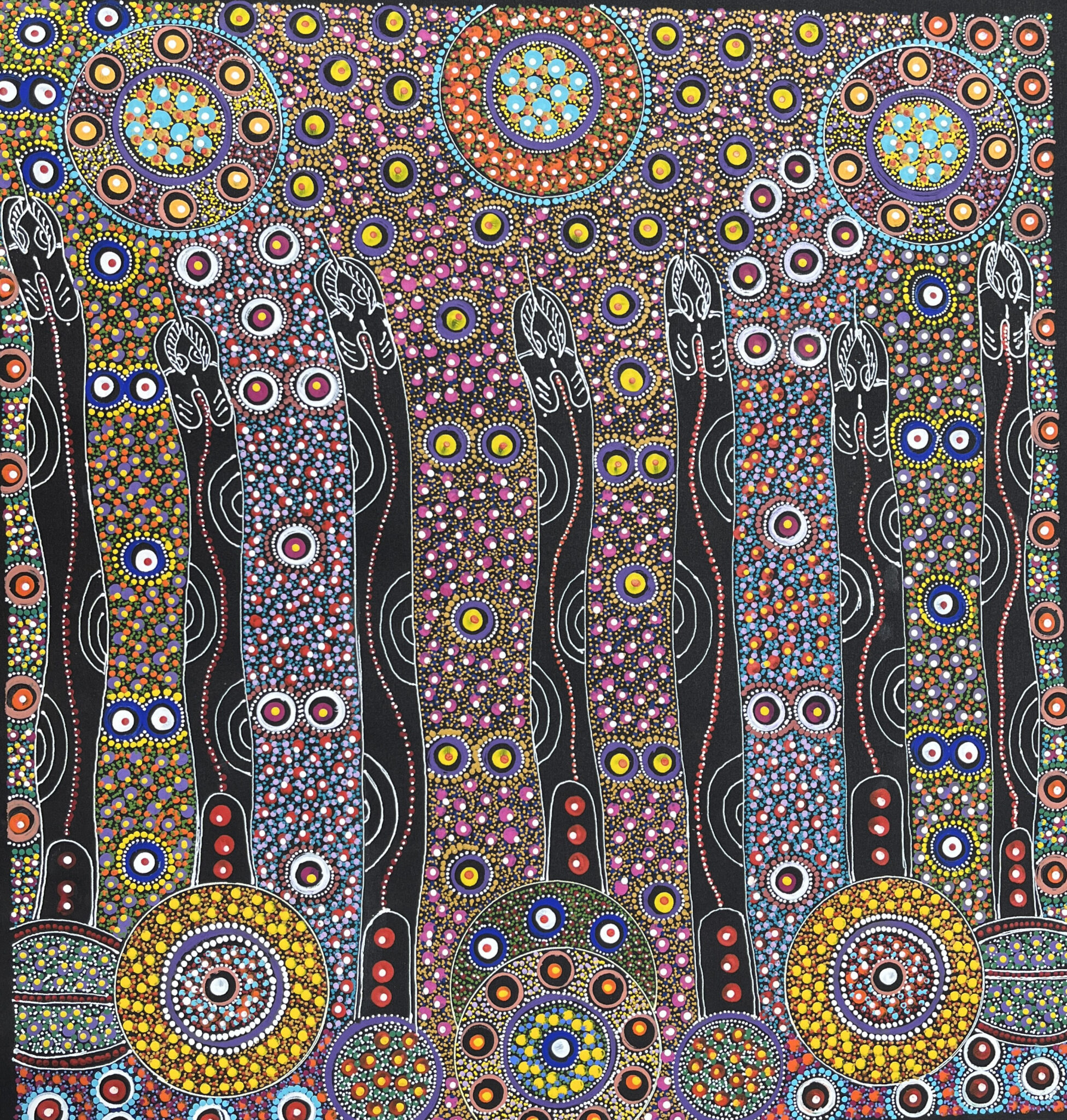 Cindi Wallace Nungarrayi - Opowieść o Siostrach / Dreaming Sisters