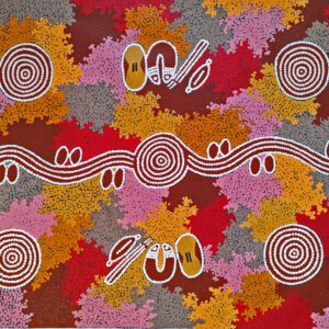 Dwóch Mężczyzn i Ogień Czasu Kreacji / Two Men and Fire Dreaming