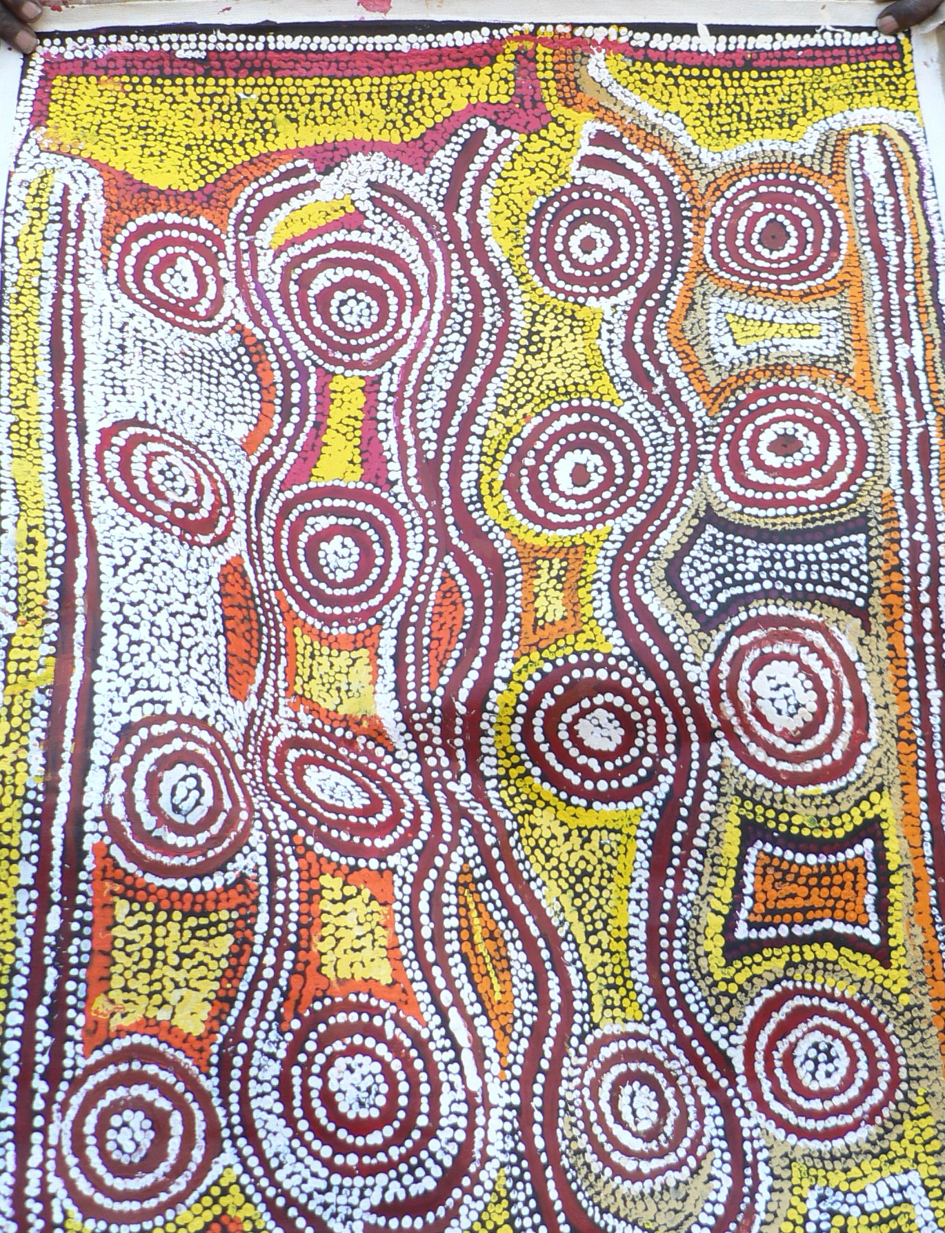 Paddy Sims Japaljarri - Kreacja Drogi Mlecznej / Milky Way Dreaming